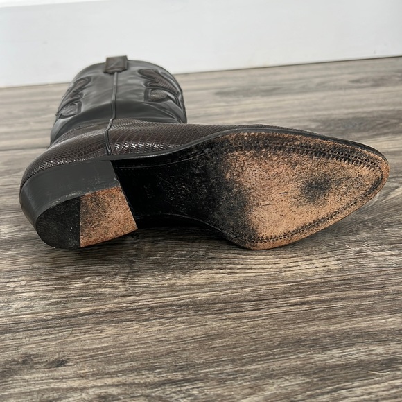 Lorenzo Banfi Italian Cowboy Boots - Picture 7 of 9